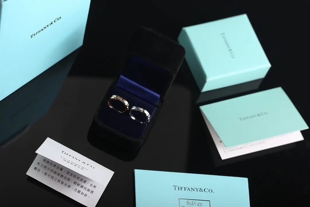 co Tiffany Gold Silver Wedding Band - Tiffany & Co. Gold & Silver