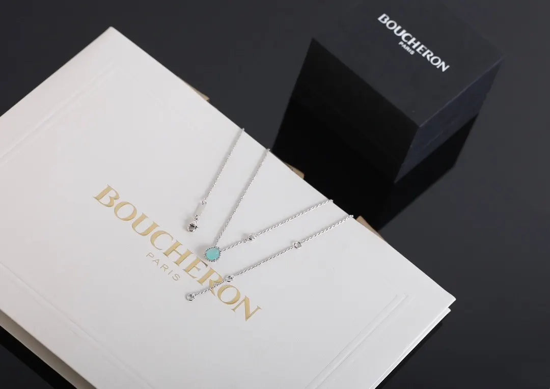 Boucheron Turquoise Pendant Necklace - Boucheron Serpent Bohème