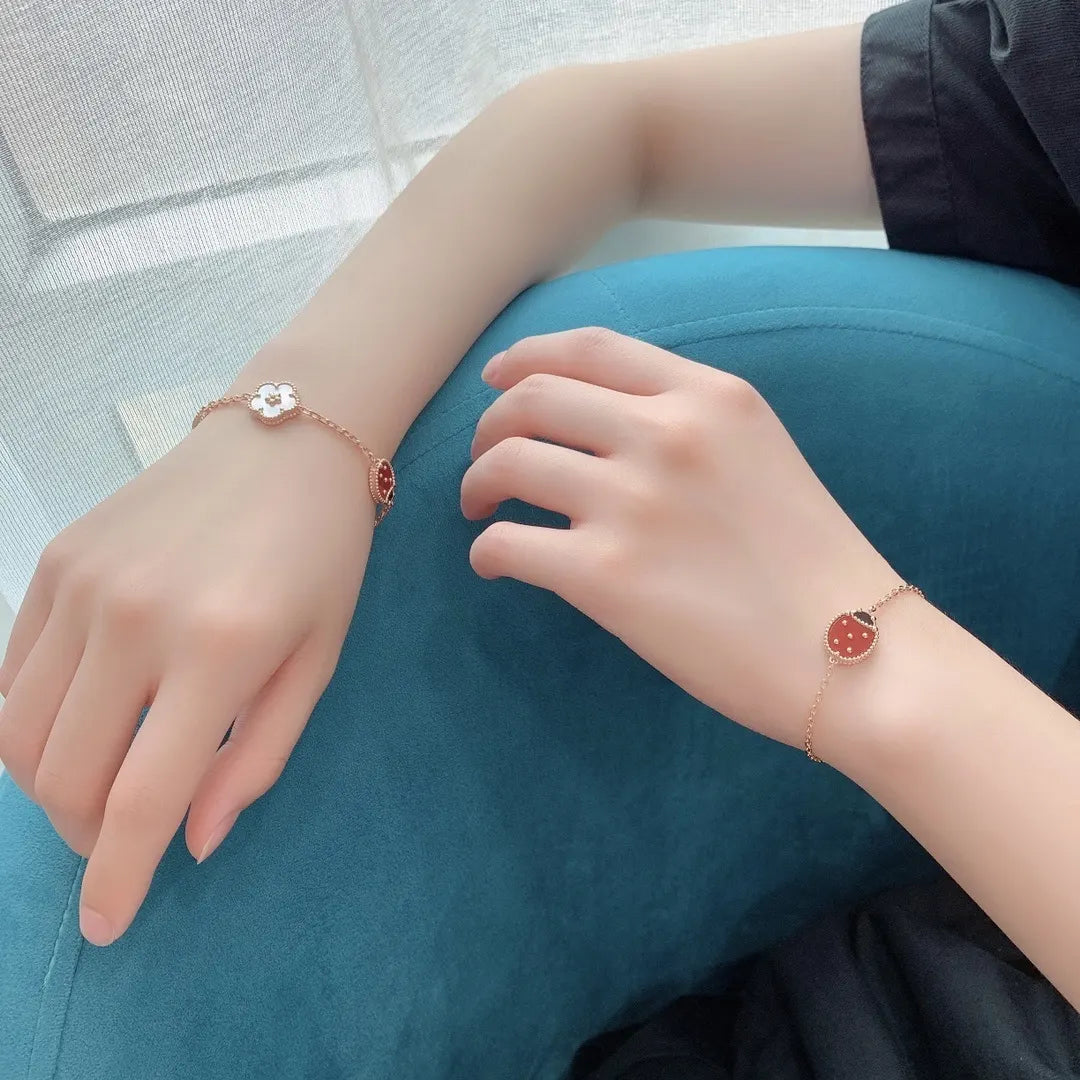 Van Cleef & Arpels Ladybug Rose Gold Bracelet