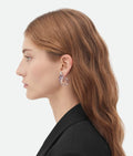 designer Bottega Veneta Clear Quartz Drop Earrings - Bottega Veneta