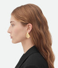 plated triangle Bottega Veneta Gold Earrings - Bottega Veneta Gold 2