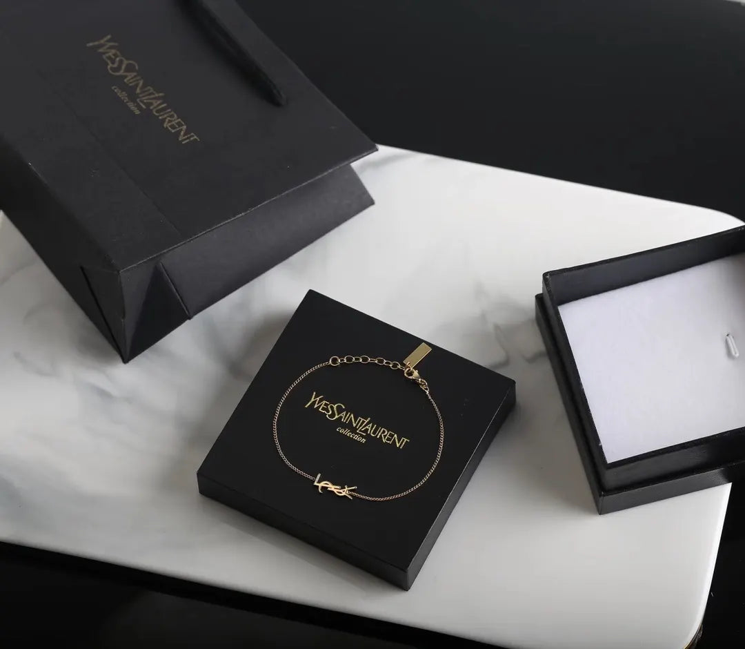 YSL Gold-Tone Bracelet