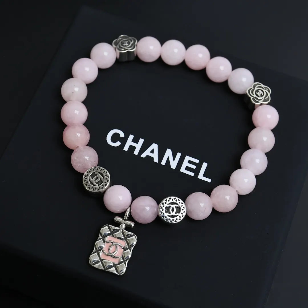 Premium Beaded Charm Bracelet - Elegant Style