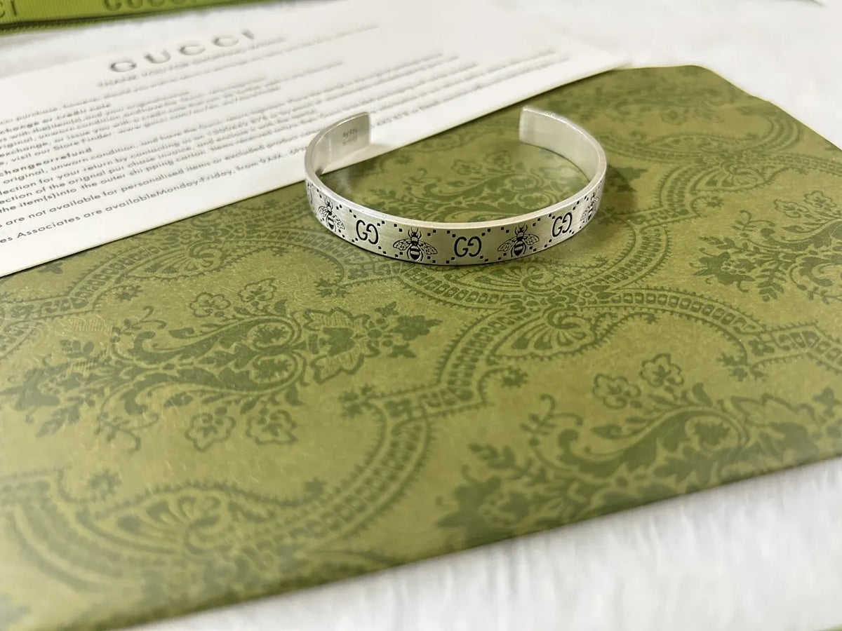 Gucci Bee Bracelet - Sterling Silver Premium Quality