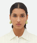 Bottega Veneta Green Resin Earrings - Designer Chic