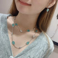 Boucheron Aqua Chalcedony Necklace - Boucheron Aqua Chalcedony Diamond
