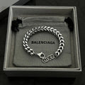 Balenciaga Inspired Premium Chain Bracelet - Silver