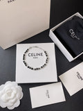 Celine Geometric Black Bracelet - Premium Quality