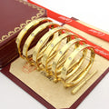Premium Love Bracelet - Gold Plated with Cubic Zirconia