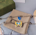 Gucci Butterfly Charm Bracelet - Premium Quality