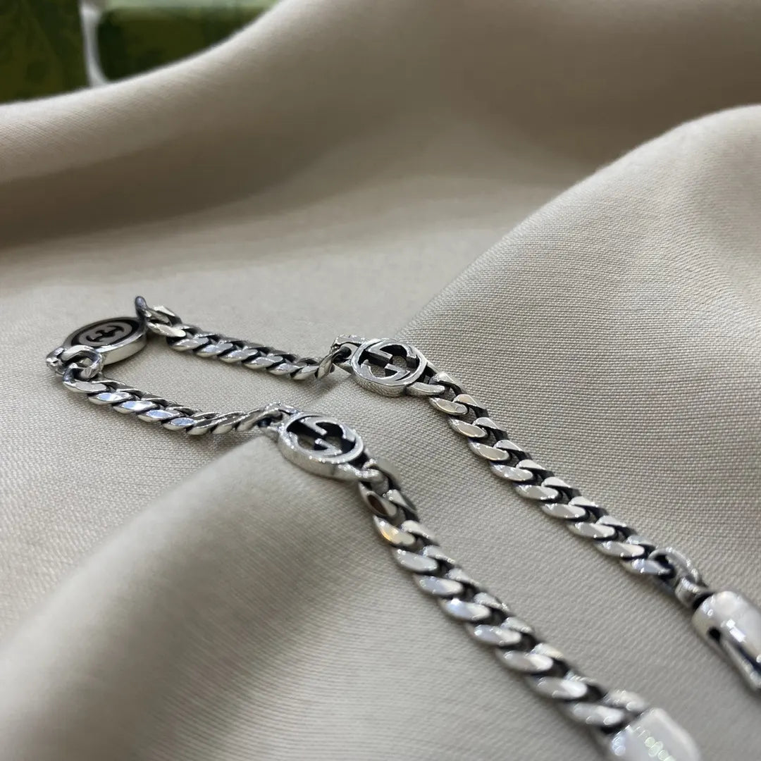 Gucci Silver Chain Bracelet - Premium Quality