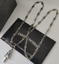 silver Chrome Hearts Dagger Pendant - Chrome Hearts Silver Dagger