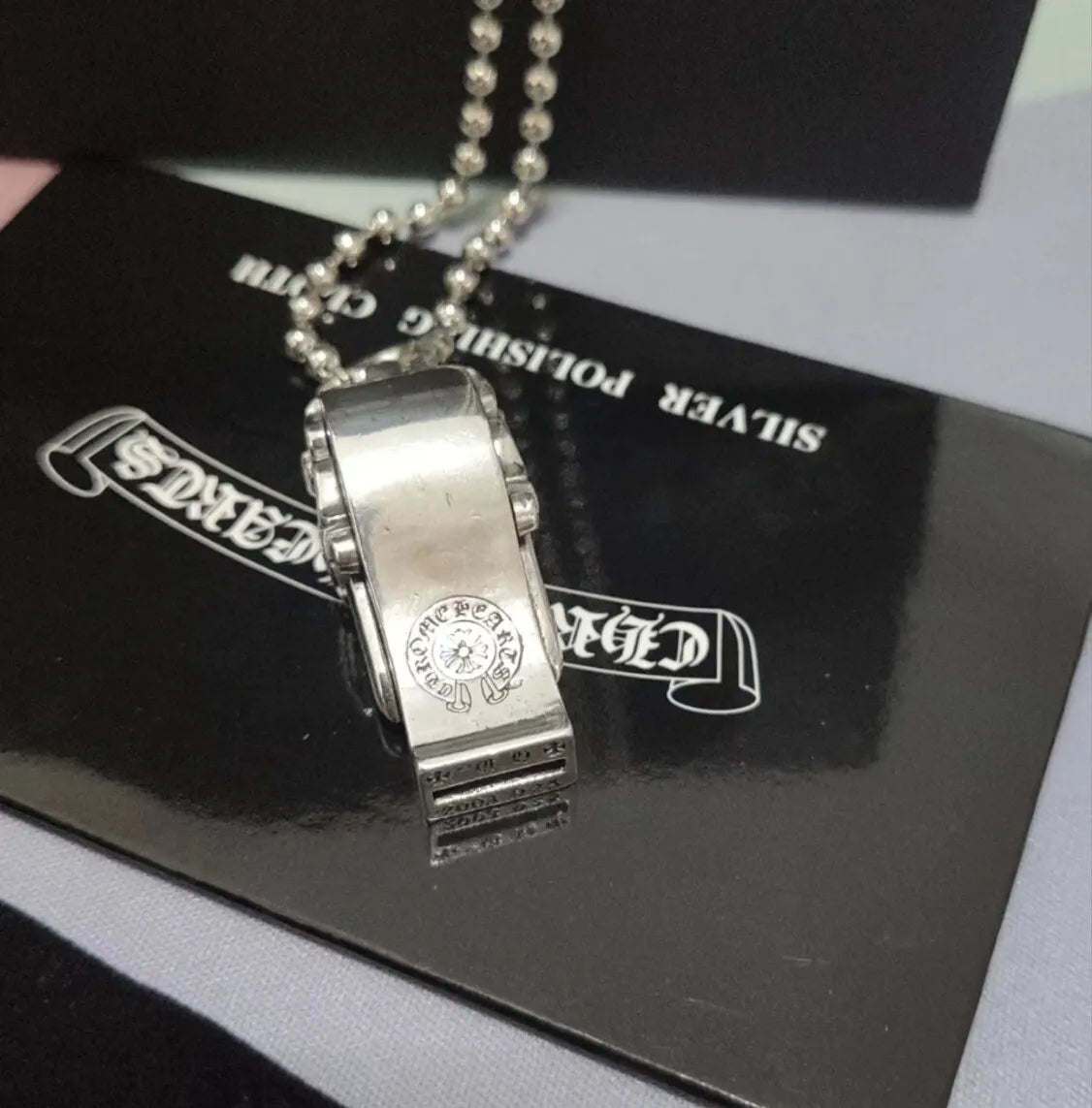 Chrome Hearts Whistle Pendant - Chrome Hearts Silver Whistle Pendant
