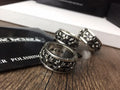 Chrome Hearts Floral Ring - Chrome Hearts Silver Floral Cross Ring