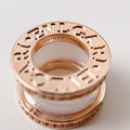 Bvlgari Rose Gold Ceramic Necklace - Diamond Accents