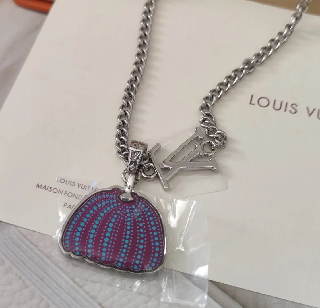 LV Yayoi Kusama Pumpkin Necklace - LV x Yayoi Kusama Pumpkin Pendant
