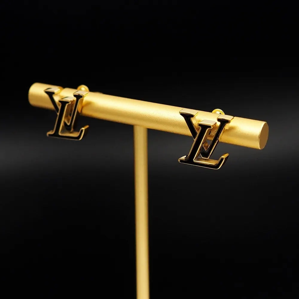 iconic Louis Vuitton Gold Stud Earrings - Louis Vuitton Gold Stud