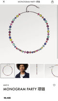 Louis Vuitton Multicolor Necklace - Louis Vuitton Multicolor Monogram