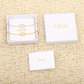 Dior CD Crystal Bracelet - Premium Quality