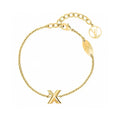 Initial Charm Bracelet - Premium Quality Gold Plated