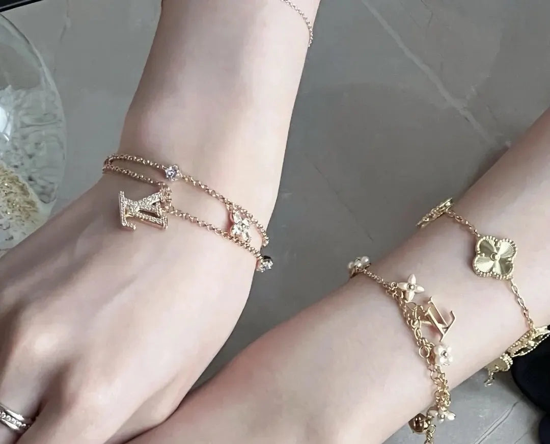Luxury Designer Inspired Charm Bracelet - Premium Quality