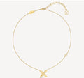 Louis Vuitton Gold Blossom Pendant Necklace - Elegant Style
