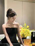 Chanel Silver Flower Pearl Drop Necklace - Elegant Design