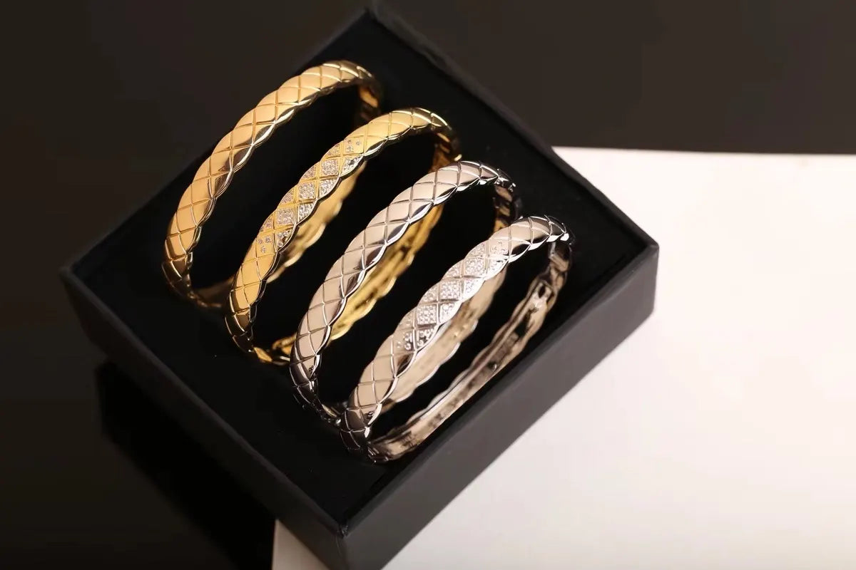 Premium Braided Bangle Bracelet - Elegant & Timeless
