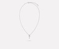 Louis Vuitton Silver Diamond Number 5 Necklace