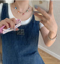 Chanel Mushroom Charm Necklace - Silver & Colorful