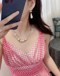 Chanel Pearl Crystal Necklace - Elegant Bijoux Fantaisie