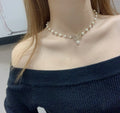 Dior Pearl Butterfly Necklace - Gold & Pearl Pendant